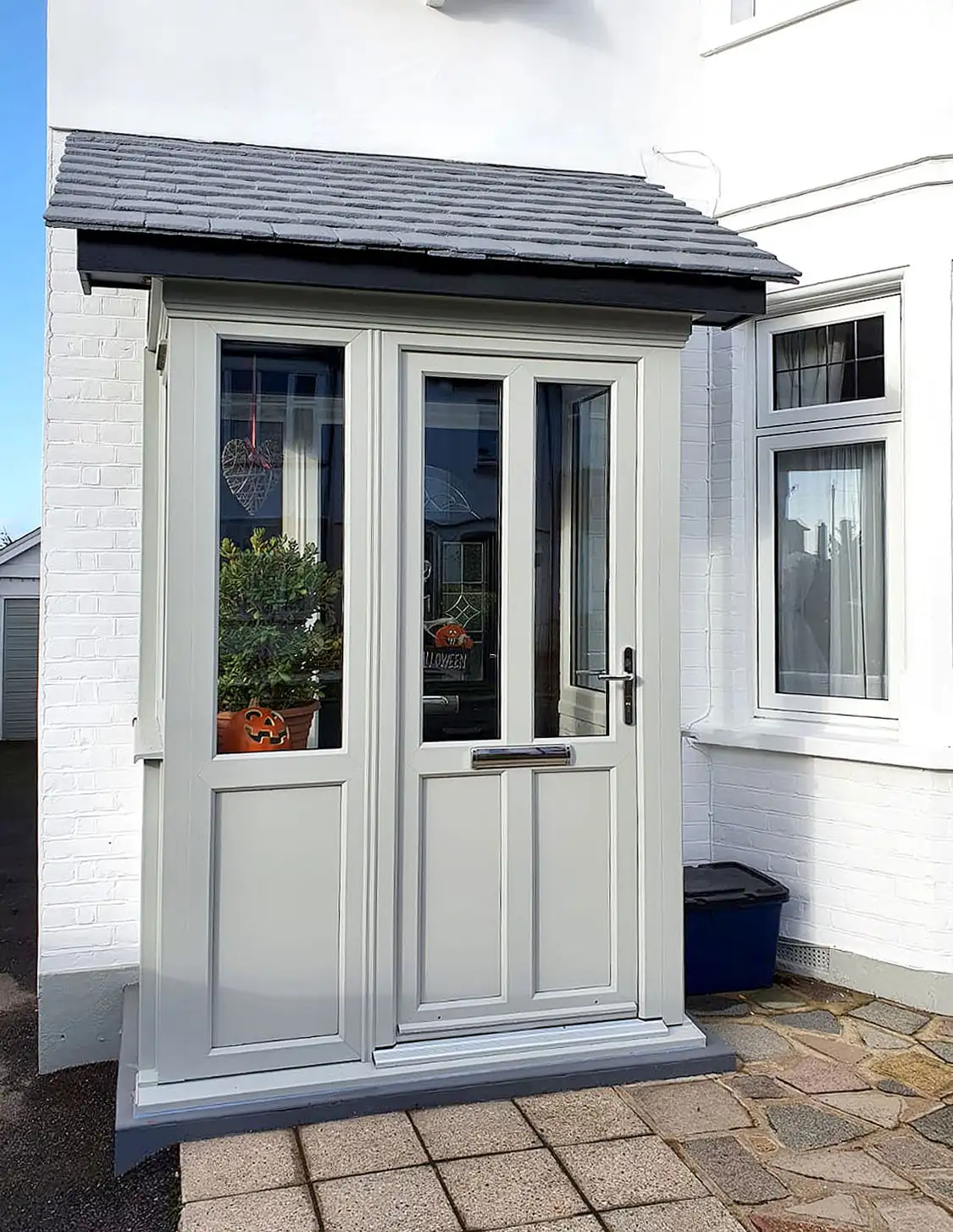 porch design and installation, Chessington, Surrey